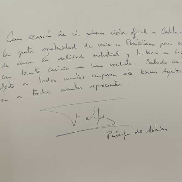 Su Majestad el rey Felipe VI visitará Puertollano este viernes 13 de mayo donde firmará el libro de honor de la ciudad