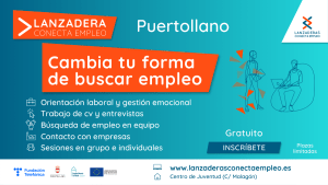 Aún puedes apuntarte a la próxima lanzadera Conecta Empleo de Puertollano hasta el 23 de mayo