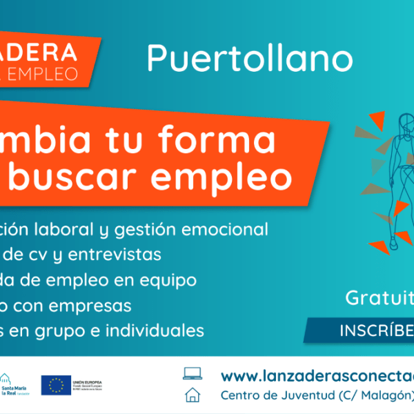 Aún puedes apuntarte a la próxima lanzadera Conecta Empleo de Puertollano hasta el 23 de mayo