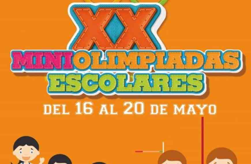 XX Miniolimpiadas Escolares del 16 al 20 de mayo en Puertollano con la participación de 1.500 escolares y patrocinadas por Repsol