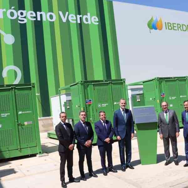 Puertollano cuenta con la mayor planta de hidrógeno verde de Europa