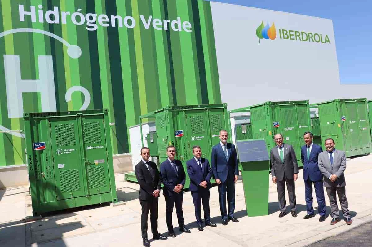 Puertollano cuenta con la mayor planta de hidrógeno verde de Europa