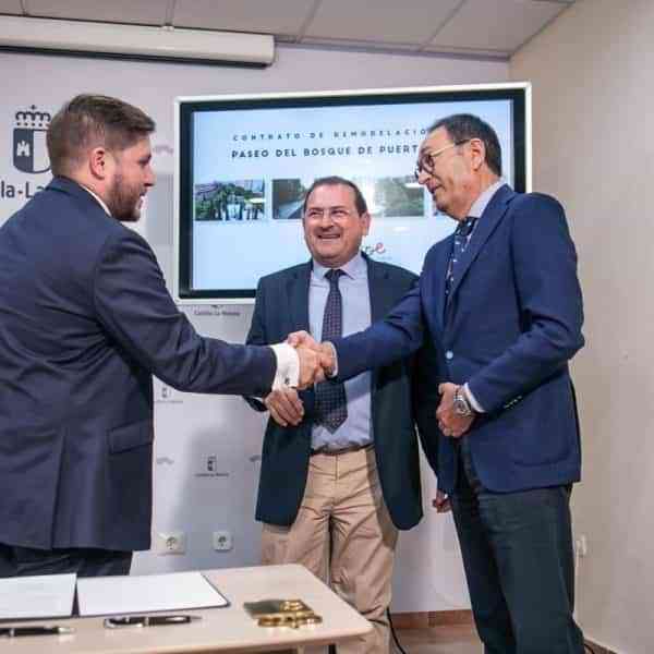 El Paseo del Bosque de Puertollano se remodelará en dos fases y en un plazo de diez meses