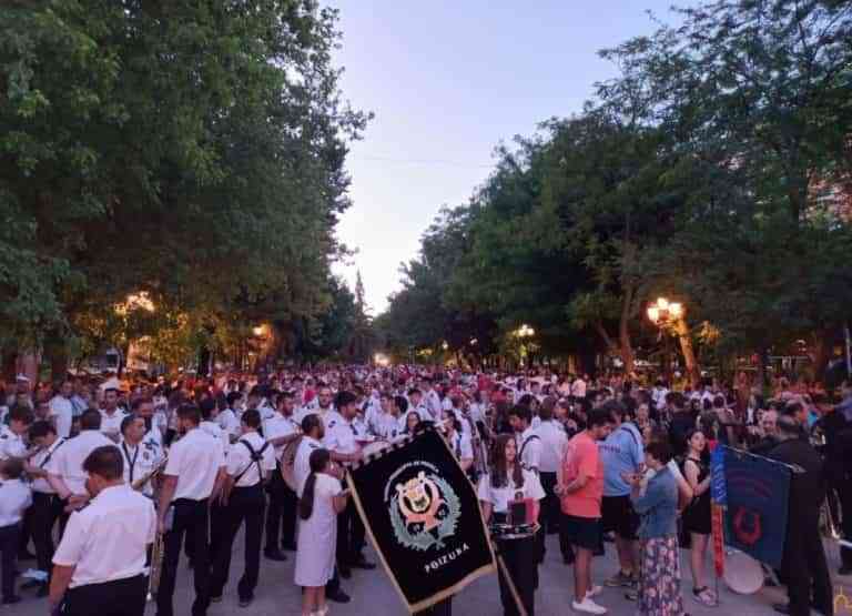 7 bandas municipales recorrieron las calles de Puertollano en la conmemoración del Día Europeo de la Música