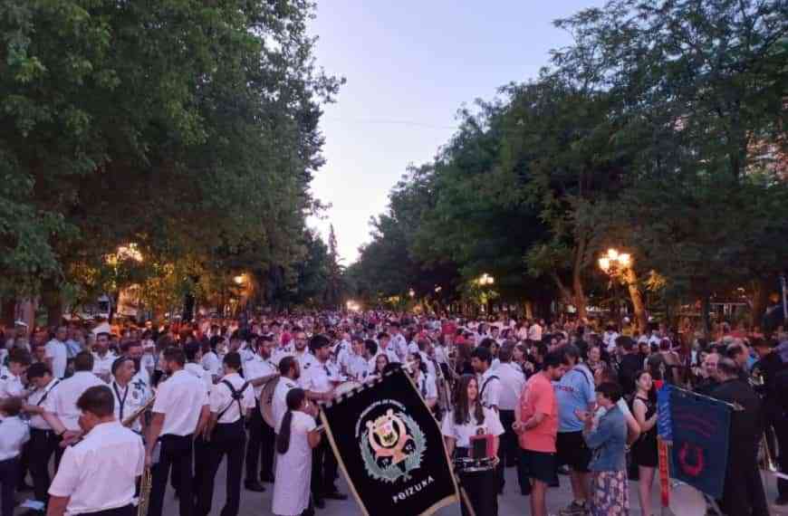 7 bandas municipales recorrieron las calles de Puertollano en la conmemoración del Día Europeo de la Música