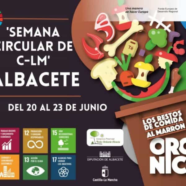 4  puntos informativos en Albacete del Consorcio Provincial de Medio Ambiente del 20 al 23 de junio por la ‘Semana Circular de CLM’