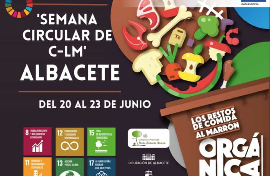 4  puntos informativos en Albacete del Consorcio Provincial de Medio Ambiente del 20 al 23 de junio por la ‘Semana Circular de CLM’