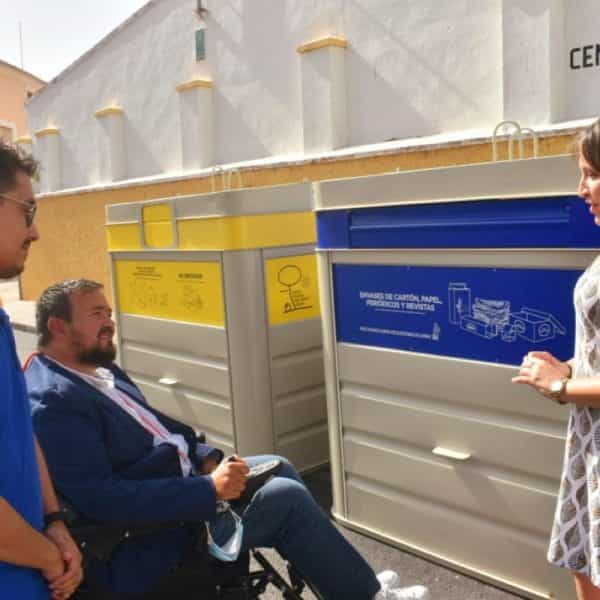 Amplían el número de contenedores de recogida selectiva de residuos en La  Roda