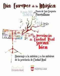La celebración provincial del Día Europeo de la Música será mañana, 21 de junio, en Puertollano