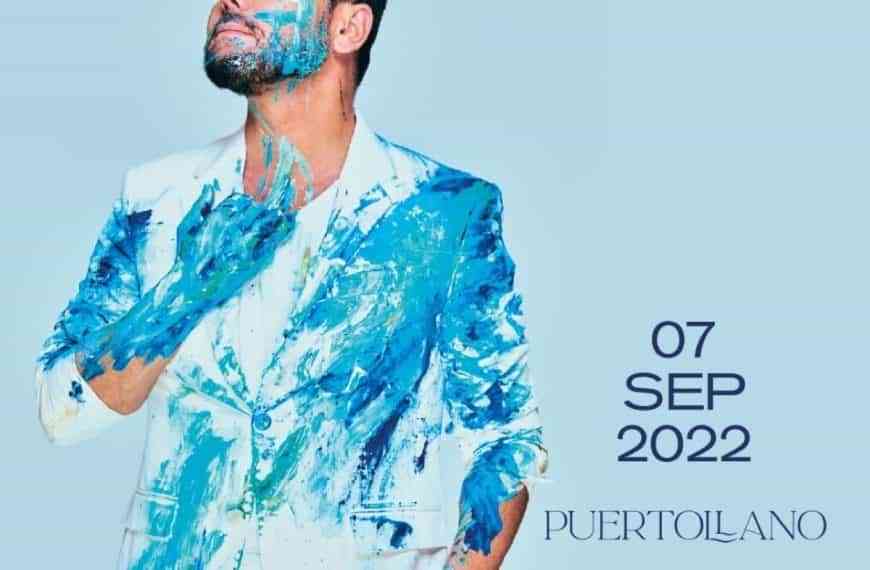 Concierto de Miguel Poveda el 7 de septiembre dentro de la programación de las fiestas de la Virgen de Gracia de Puertollano