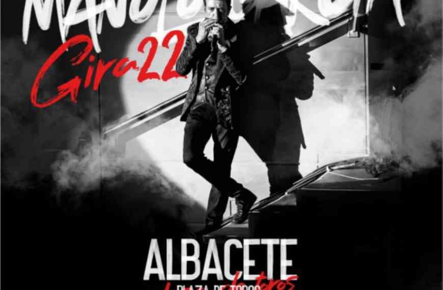Manolo García y su Gira 2022 el 27 de agosto en la Plaza de Toros de Albacete