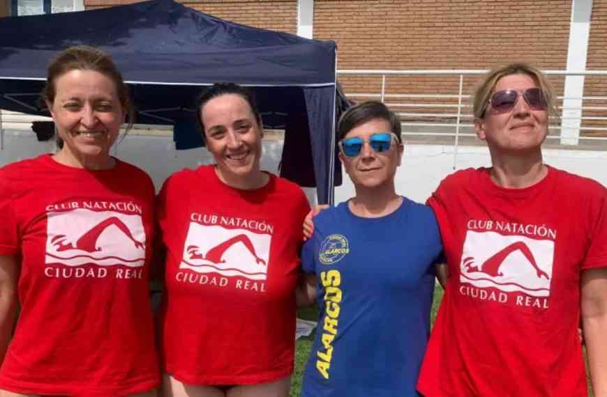 Exitosa participación de los nadadores churriegos en la categoría máster del  Campeonato regional de natación de CLM