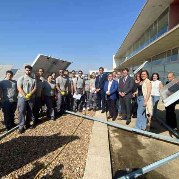 En Puertollano 15 personas con edad media de 32 años se forman en instalación de paneles fotovoltaicos desde el pasado 2 de mayo