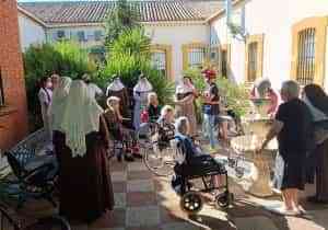 Realizado un simulacro de evacuación en la residencia de mujeres gestionada por las  Hermanas de la Cruz de Puertollano