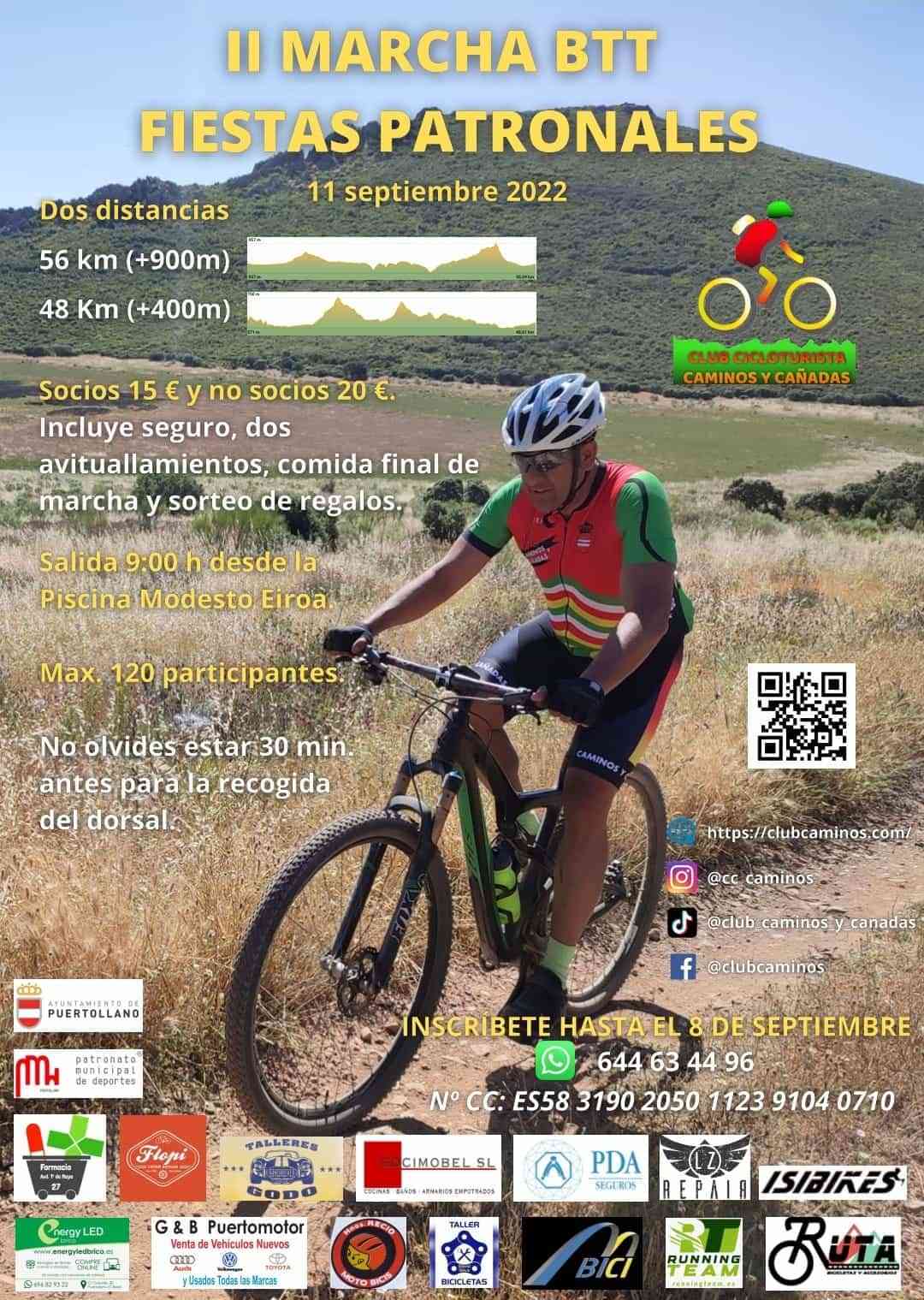 II Marcha BTT Fiestas Patronales de Puertollano