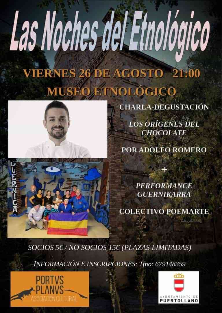 Charla sobre los orígenes del chocolate y degustación de helados cerrarán las «Noches del Etnológico» de Puertollano el 26 de agosto