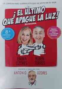 “El último que apague la luz” de Antonio Ozores el 9 de septiembre en el Auditorio Pedro de Almodóvar de Puertollano