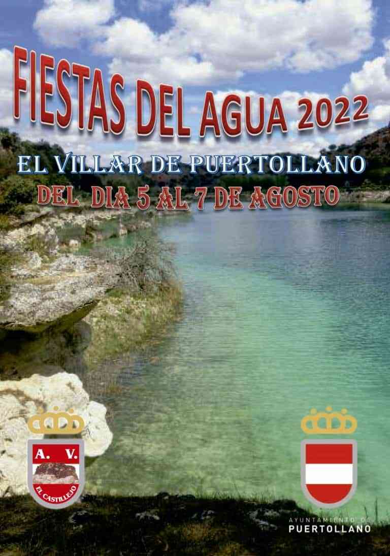 Las Fiestas Culturales de Verano «Fiestas del Agua» de El Villar de Puertollano inician mañana a las 21,00 horas