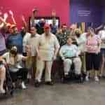 Una visita al Museo del Carnaval han realizado los usuarios y usuarias de la Fundación “Fuente Agria” de Puertollano