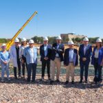 Las obras de construcción del nuevo Hospital de Puertollano avanzan a buen ritmo