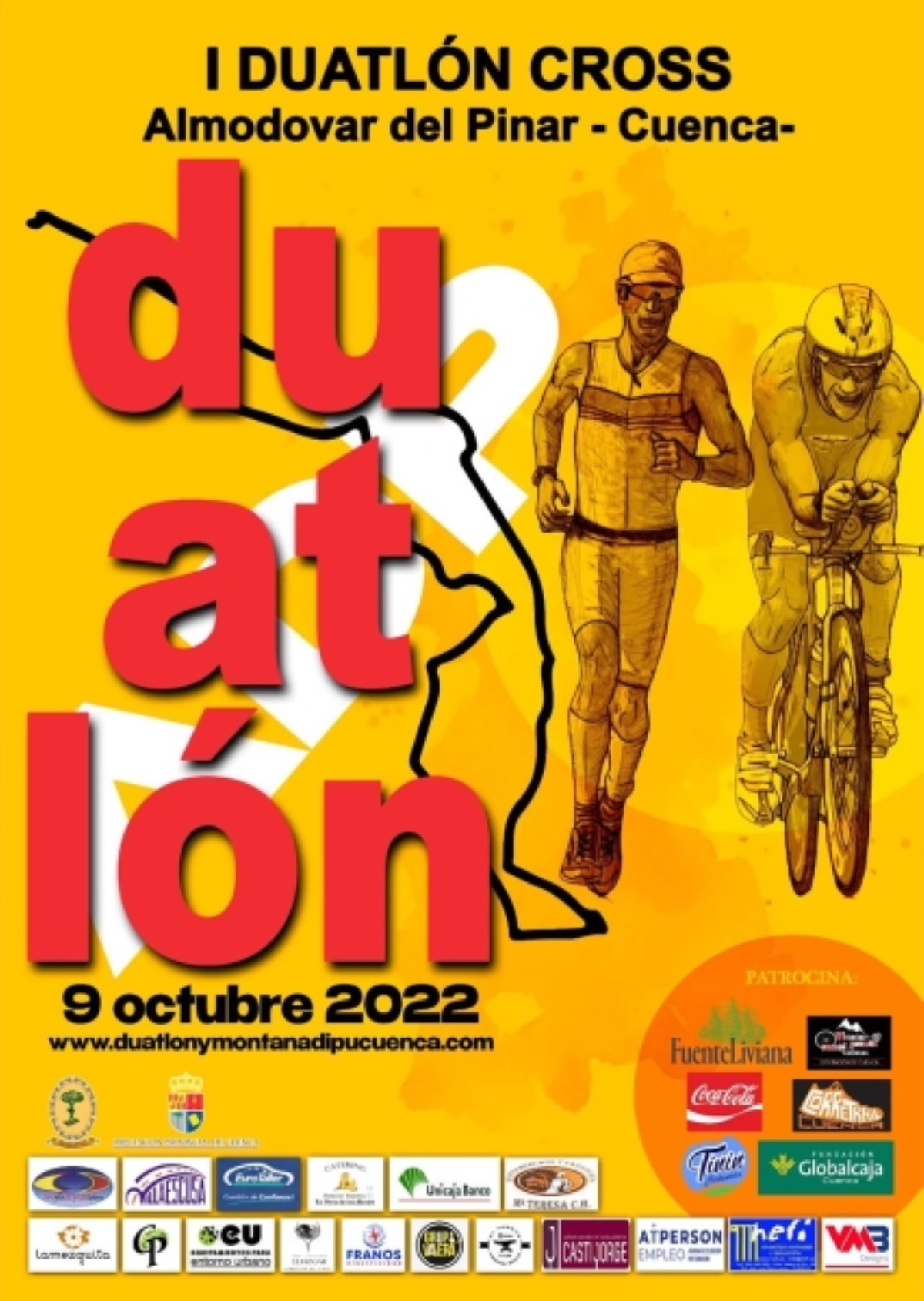 I Duatlón Cross Almodóvar del Pinar Cuenca el 9 de octubre a las 9 horas