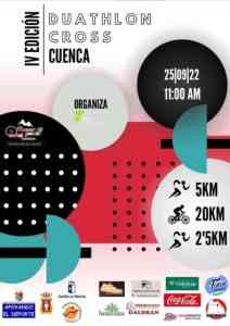 IV Duatlón Cross Cuenca el 25 de septiembre a las 11 horas