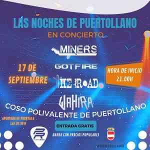 Macroconcierto en la plaza de toros en “Las noches de Puertollano” este 17 de septiembre desde las 21 horas