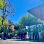 El Gobierno de Castilla-La Mancha, presente en la marcha urbana contra el cáncer que recorrió ayer las calles de Puertollano