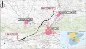 El Mitma aprueba definitivamente el proyecto de trazado de la variante de Puertollano de la A-43