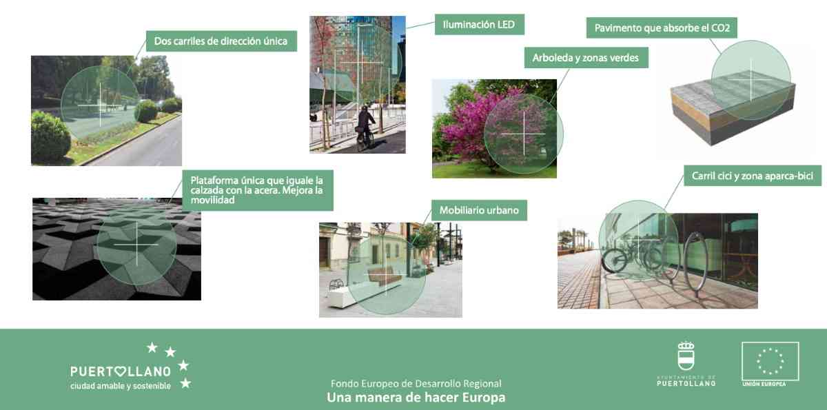 En la calle Ancha de Puertollano se duplicarán los 600 metros cuadrados de zona verde actuales hasta los 1.440 metros