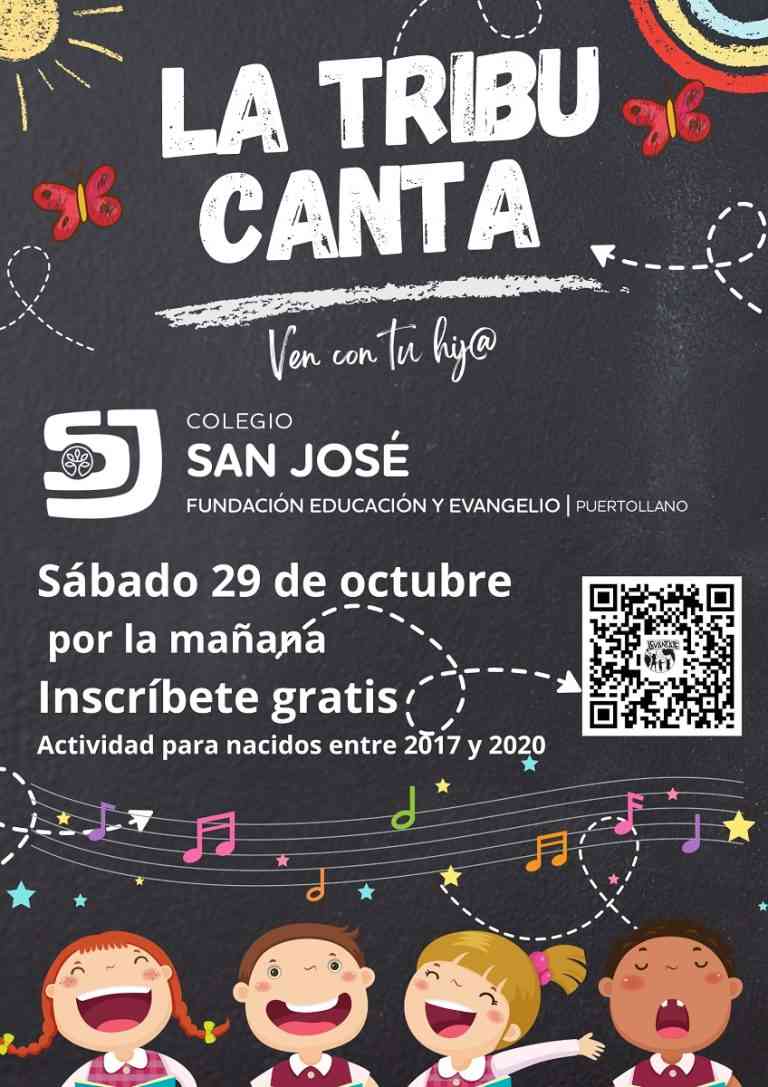 “La Tribu Canta” en el Colegio San José de Puertollano