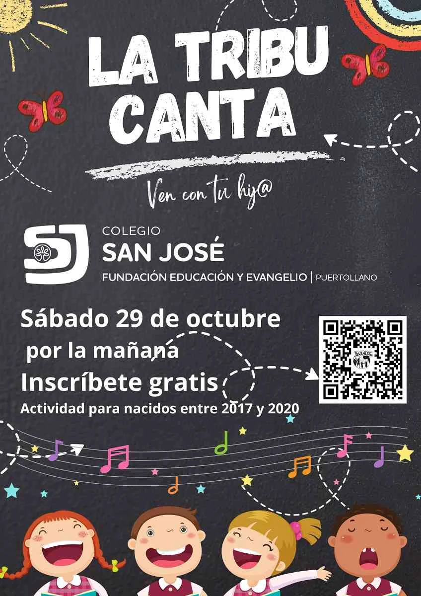 “La Tribu Canta” en el Colegio San José de Puertollano