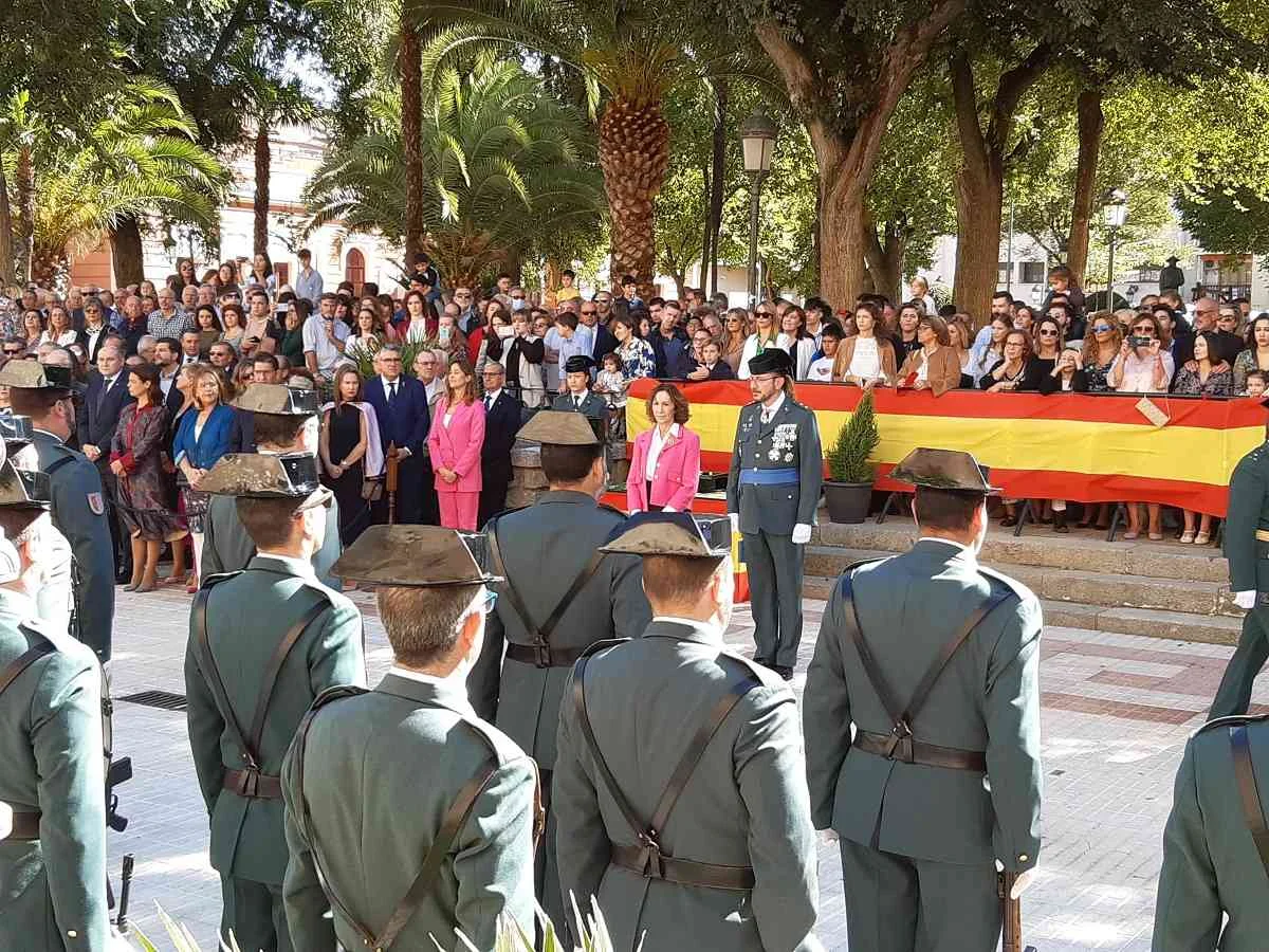 La subdelegada del Gobierno elogia la labor de la Guardia Civil en la lucha contra los incendios este verano