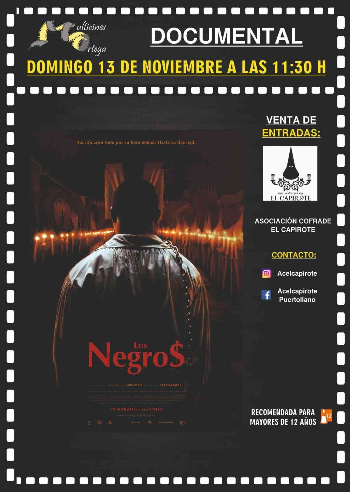 El vídeo documental “Los Negros” presentará la asociación cofrade “El Capirote” el 13 de noviembre en Puertollano