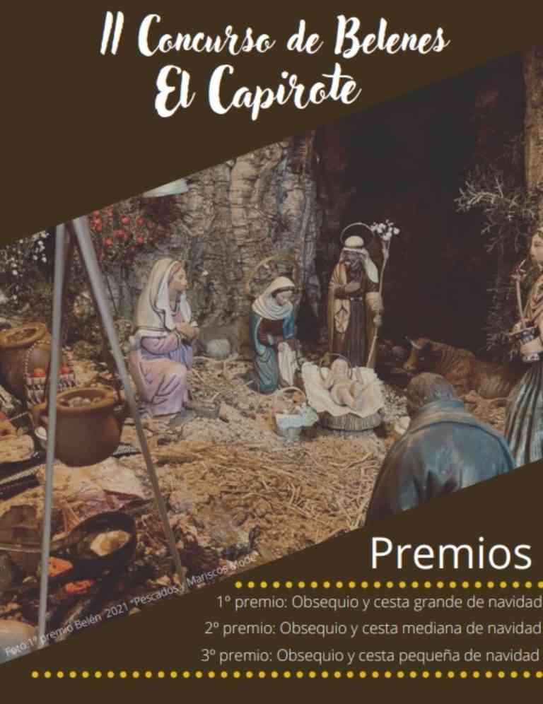 II Concurso de belenes entre asociaciones, comercios, empresas y parroquias de la Asociación cofrade “El Capirote” de Puertollano