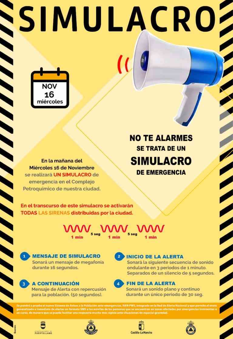 Un simulacro realizarán los grupos de acción del Plan de Emergencia Exterior de Puertollano el 16 de noviembre en Repsol Química
