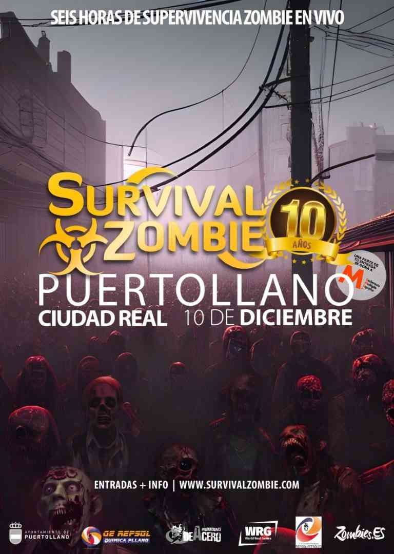 El Survival Zombie en vivo llega este 10 de diciembre a Puertollano gracias a Repsol Química y el Club Repsol Petróleo