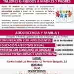 Aulas de familia con talleres dirigidos a madres y padres de hijos de 12 a 17 años se llevarán a cabo en Puertollano