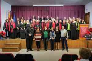 La Coral Polifónica Cervantina celebró su ‘Encuentro de Corales Navideño’