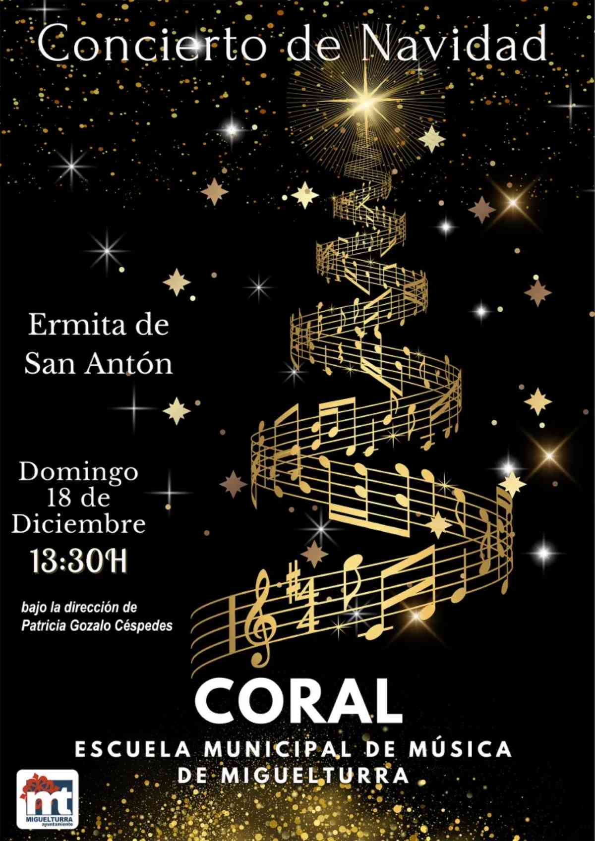 Concierto de Navidad en la Ermita de San Antón de Miguelturra este domingo 18 de diciembre