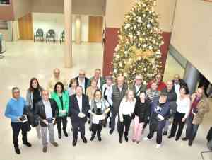 Acto de homenaje a 22 trabajadores jubilados del ayuntamiento de Puertollano