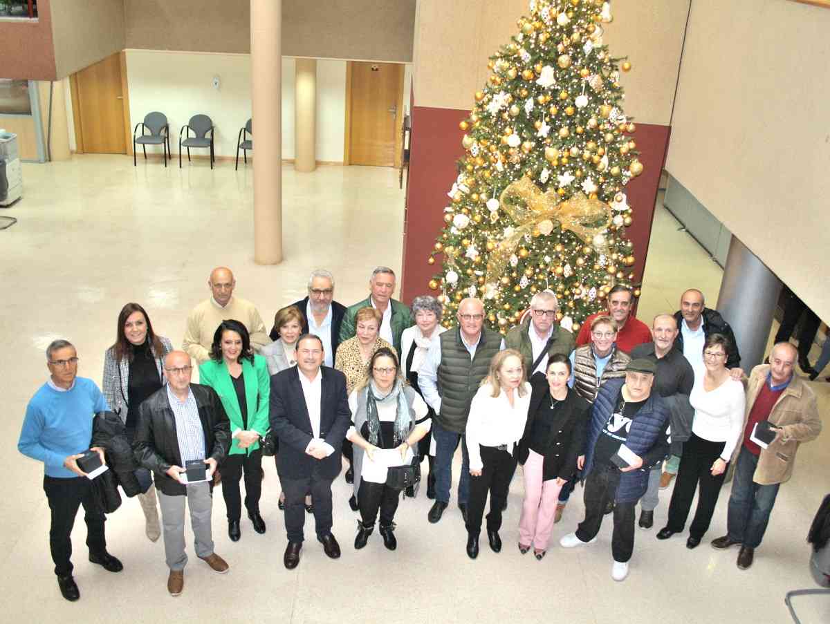 Acto de homenaje a 22 trabajadores jubilados del ayuntamiento de Puertollano