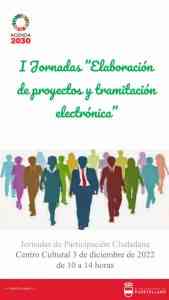 I jornadas de Elaboración de Proyectos y Tramitación Electrónica el 3 de diciembre en el Centro Cultural de Puertollano