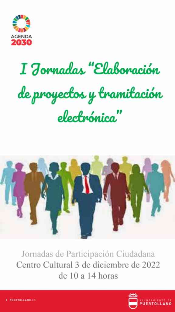 I jornadas de Elaboración de Proyectos y Tramitación Electrónica el 3 de diciembre en el Centro Cultural de Puertollano