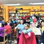 En las instalaciones de Aldabón de Puertollano celebraron una merienda y chocolatada de Navidad con la participación del alcalde, Adolfo Muñiz