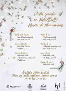 Visitas guiadas gratuitas a museos de Manzanares durante Navidad y enero 2023 con reserva previa