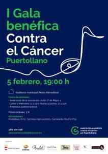 I gala benéfica contra el cáncer en el Auditorio Municipal de Puertollano el 5 de febrero entradas ya a la venta