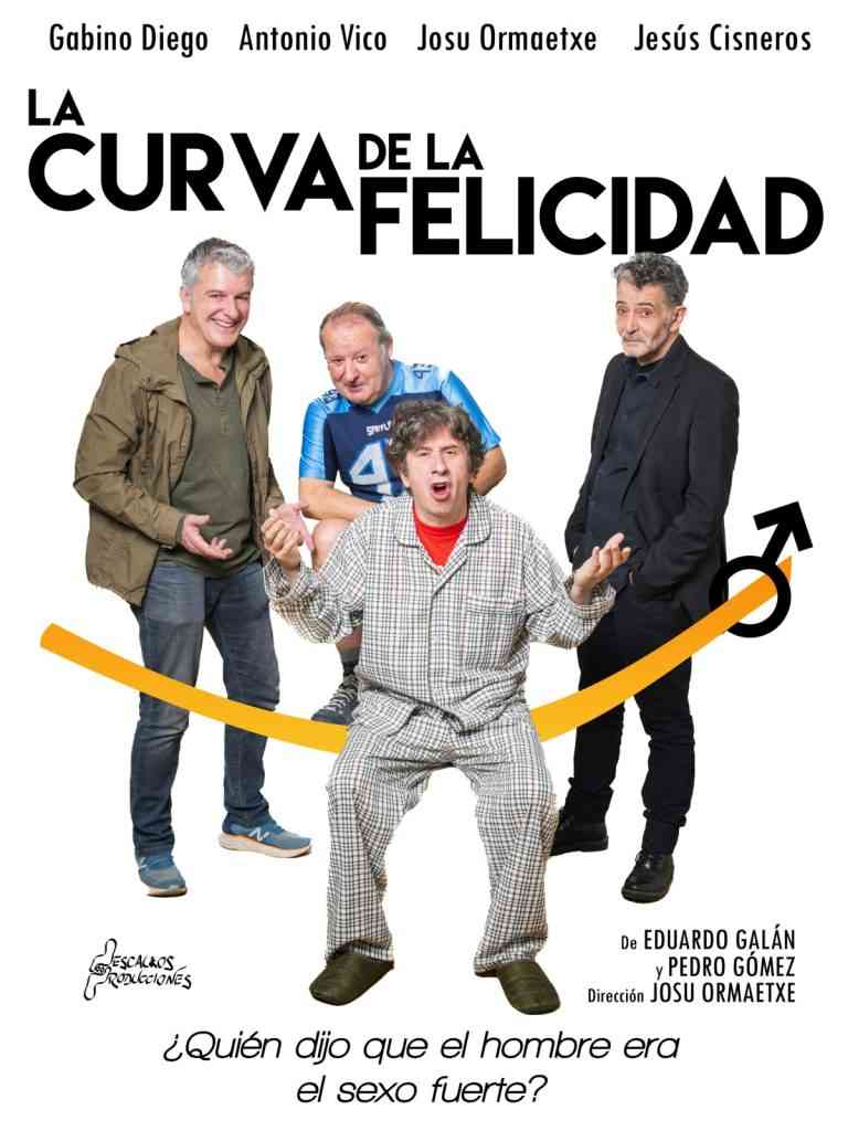 “La curva de la felicidad” inaugurará la temporada de primavera en el Auditorio Pedro de Almodóvar de Puertollano el 4 de febrero