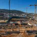 Las obras del nuevo hospital de Puertollano avanzan a un buen ritmo mientras el Gobierno regional continúa invirtiendo en el centro actual