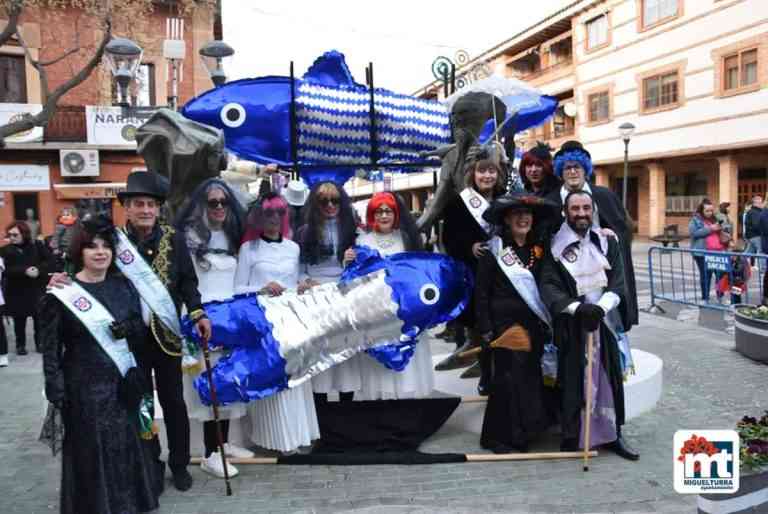 Celebrado el tradicional “Entierro de la Sardina” en el Carnaval de Miguelturra Fiesta de Interés Turístico Nacional